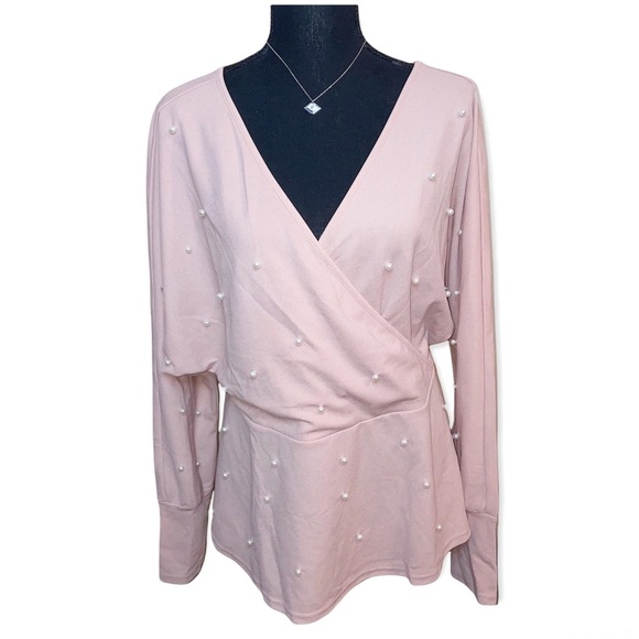 Shein pearl blouse - Picture 4 of 8